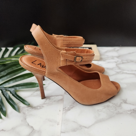 Lanvin 2012 Ete Ankle Strap Open Toe Heel Sandals - Picture 8 of 9